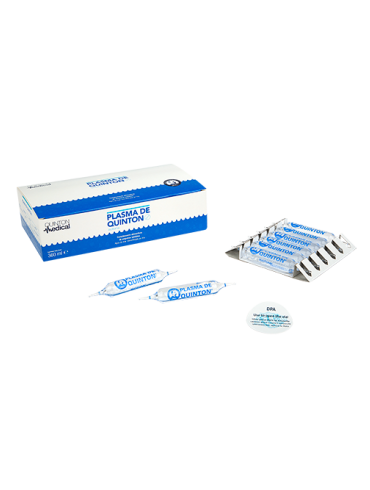 ampollas de agua de mar isotónica quinton